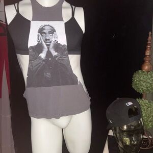 Charcoal Graphic Women's Tank Top